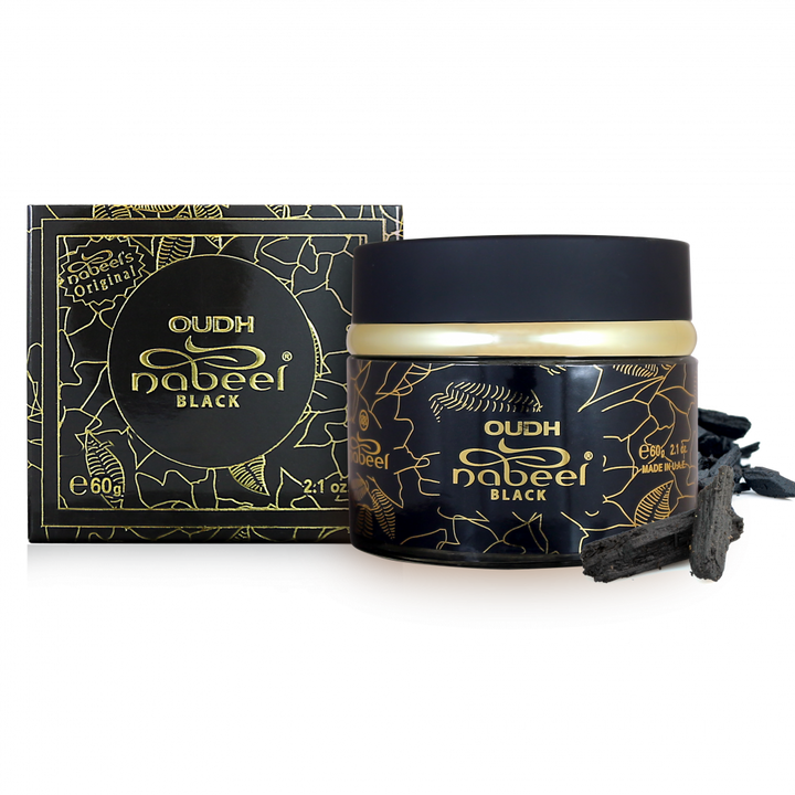 Al Nabeel Oudh Nabeel Black Incense Bakhoor 60g