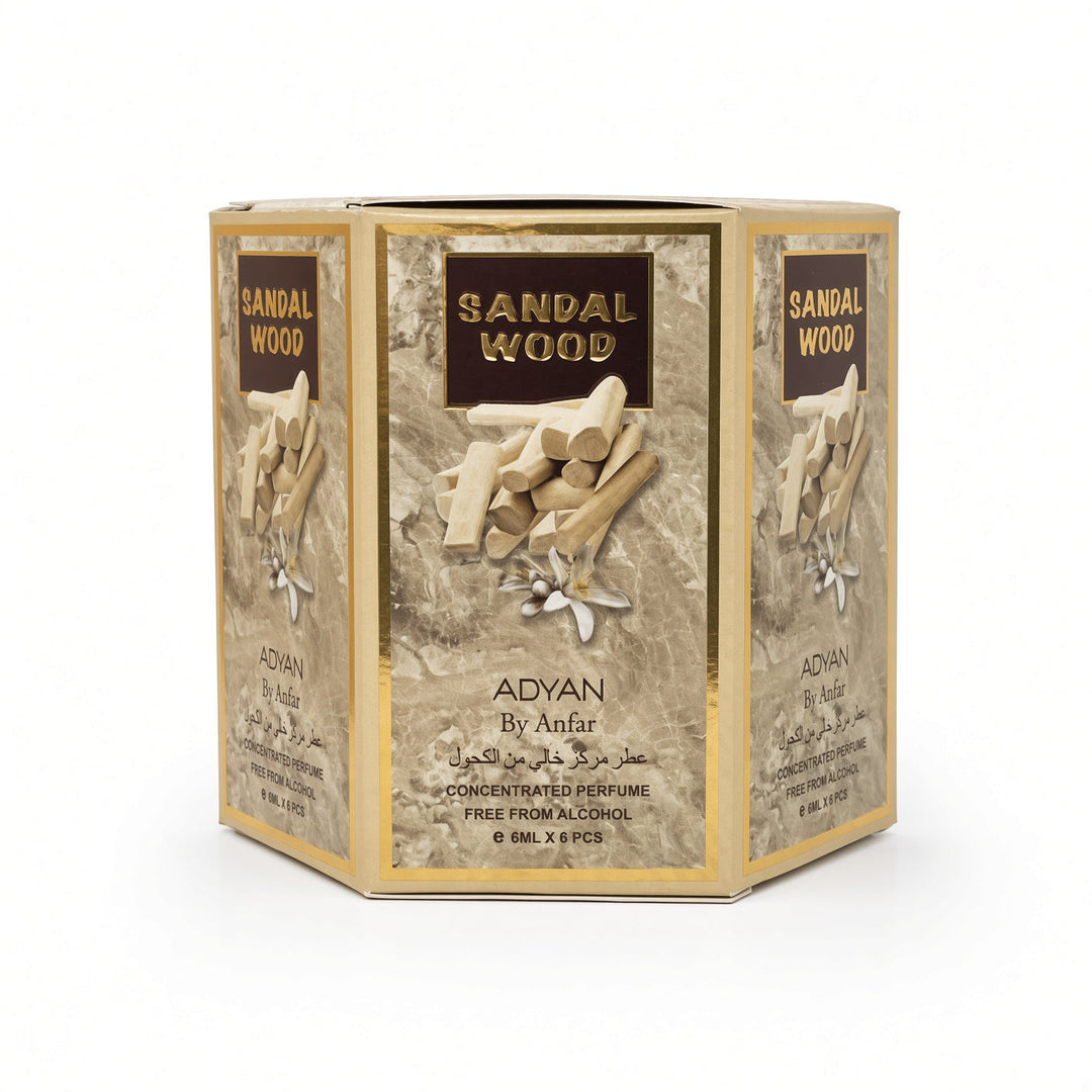 Sandalwood - Oud Perfume Oil Roll-on (6ml)