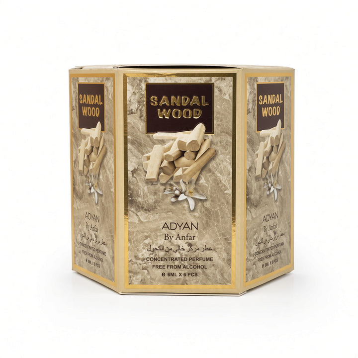 Sandalwood - Oud Perfume Oil Roll-on (6ml)