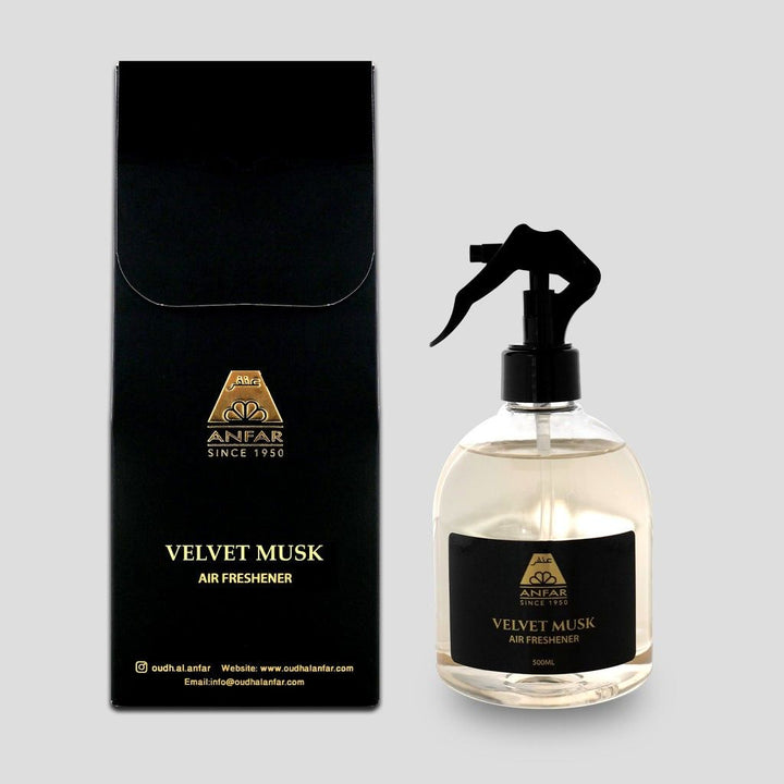 Velvet Musk Water Based Spray Air Freshener